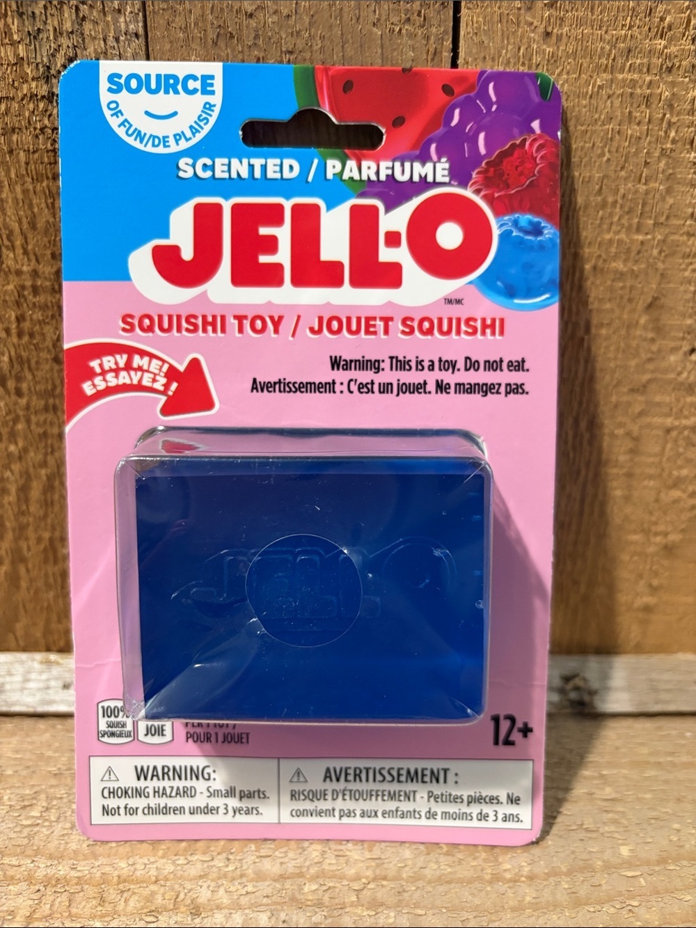 JELL-O Scented Squishi Toy - Blue